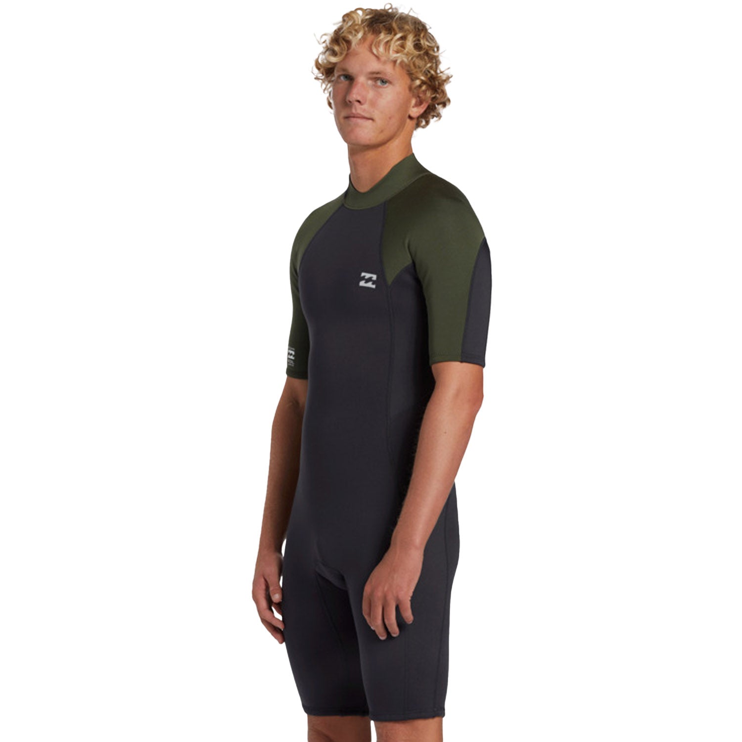 Billabong | Men Foil Back Zip Short Sleeves Shorty - 2/2mm