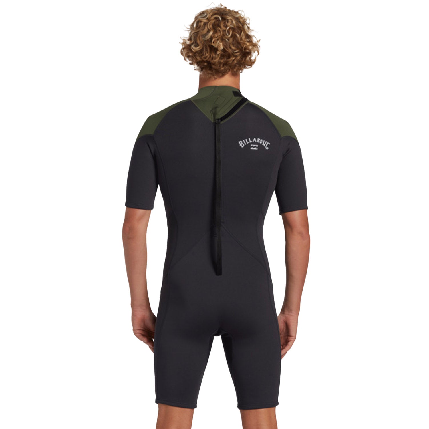 Billabong | Men Foil Back Zip Short Sleeves Shorty - 2/2mm