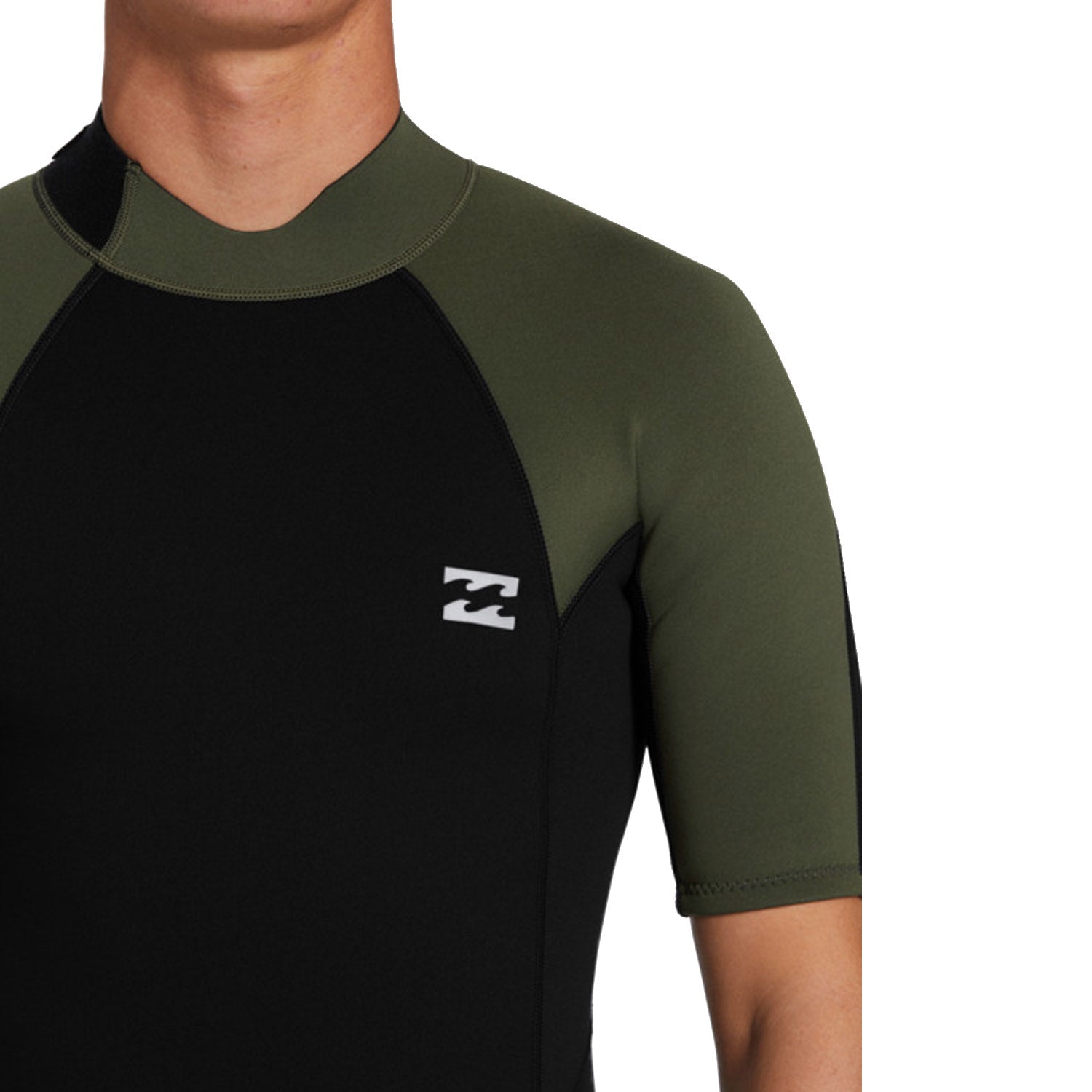 Billabong | Men Foil Back Zip Short Sleeves Shorty - 2/2mm