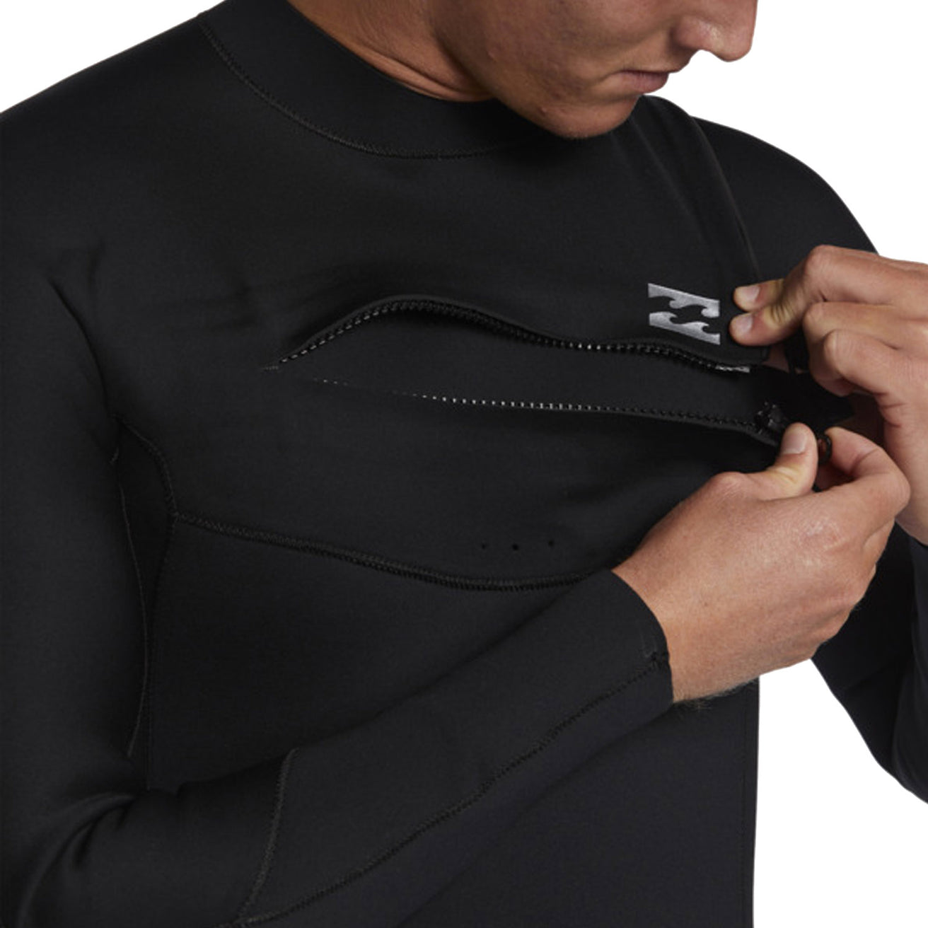 Billabong | Men Fullsuit Foil 3/2 Chest Zip - Black