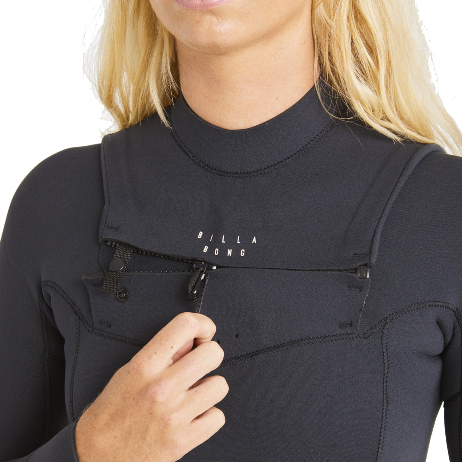 Billabong | Women Fullsuit Salty Dayz 4/3 Chest Zip - Black