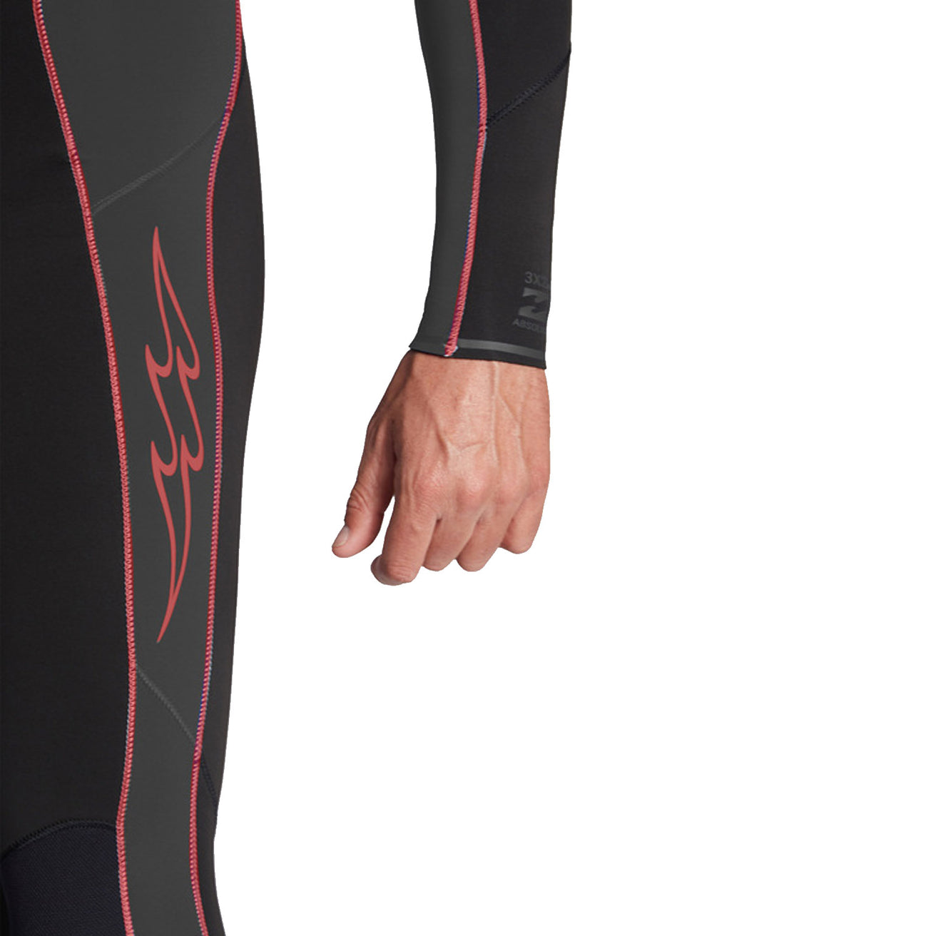 Billabong | Men Fullsuit Absolute 4/3 Chest Zip - Black Grey