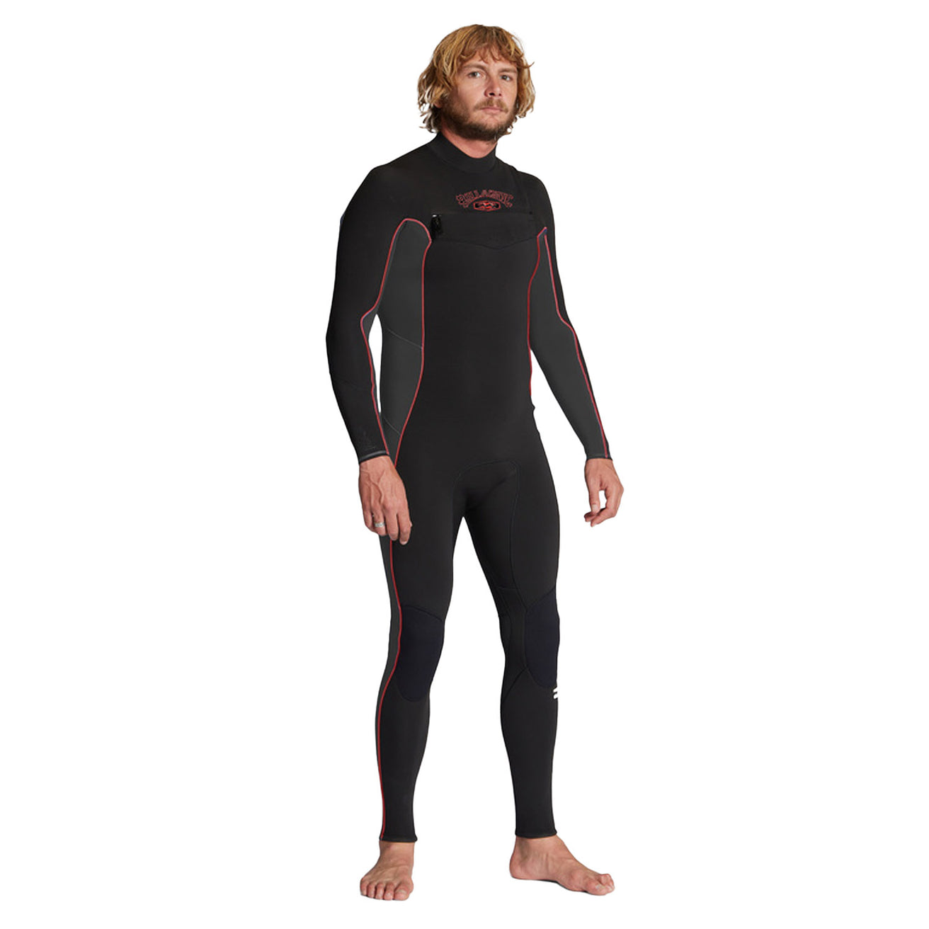 Billabong | Men Fullsuit Absolute 4/3 Chest Zip - Black Grey