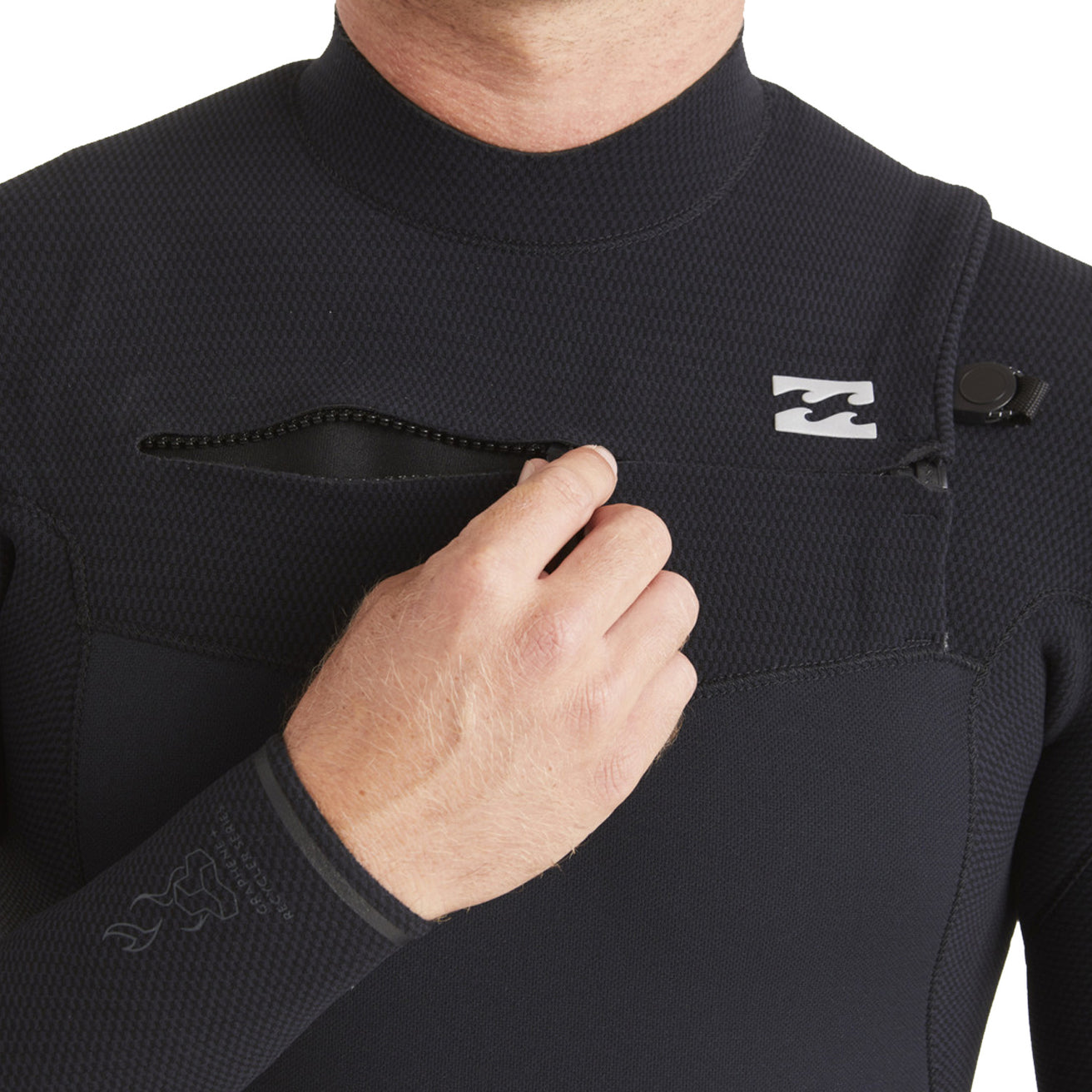 Billabong | Men Wetsuit Furnace Comp 4/3 Chest Zip - Black