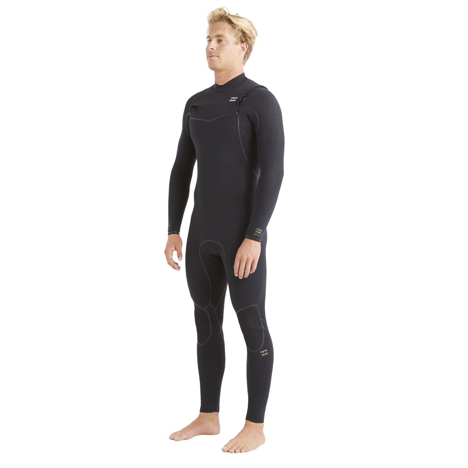 Billabong | Fullsuit Men Natural Furnace 5/4 Chest Zip - Black