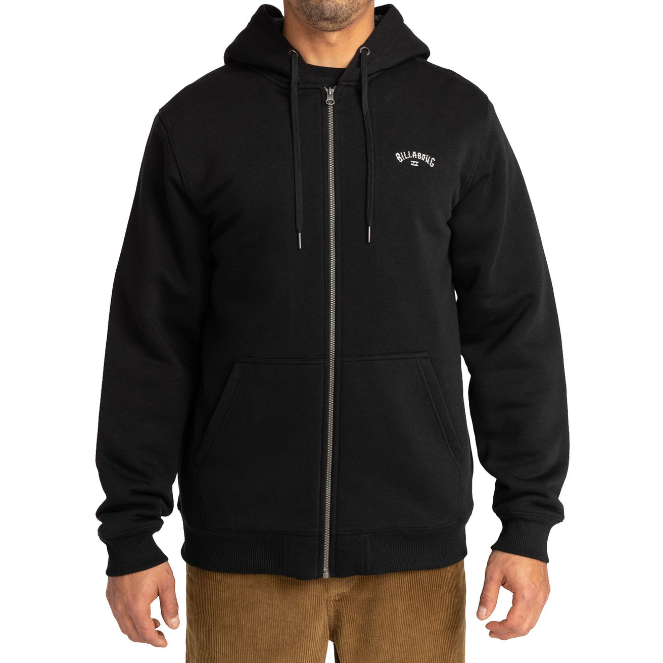 Billabong | Arch Zipped Hooded Fleece - Black