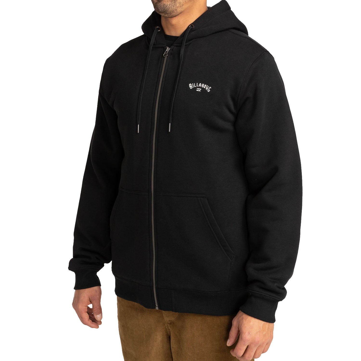 Billabong | Arch Zipped Hooded Fleece - Black