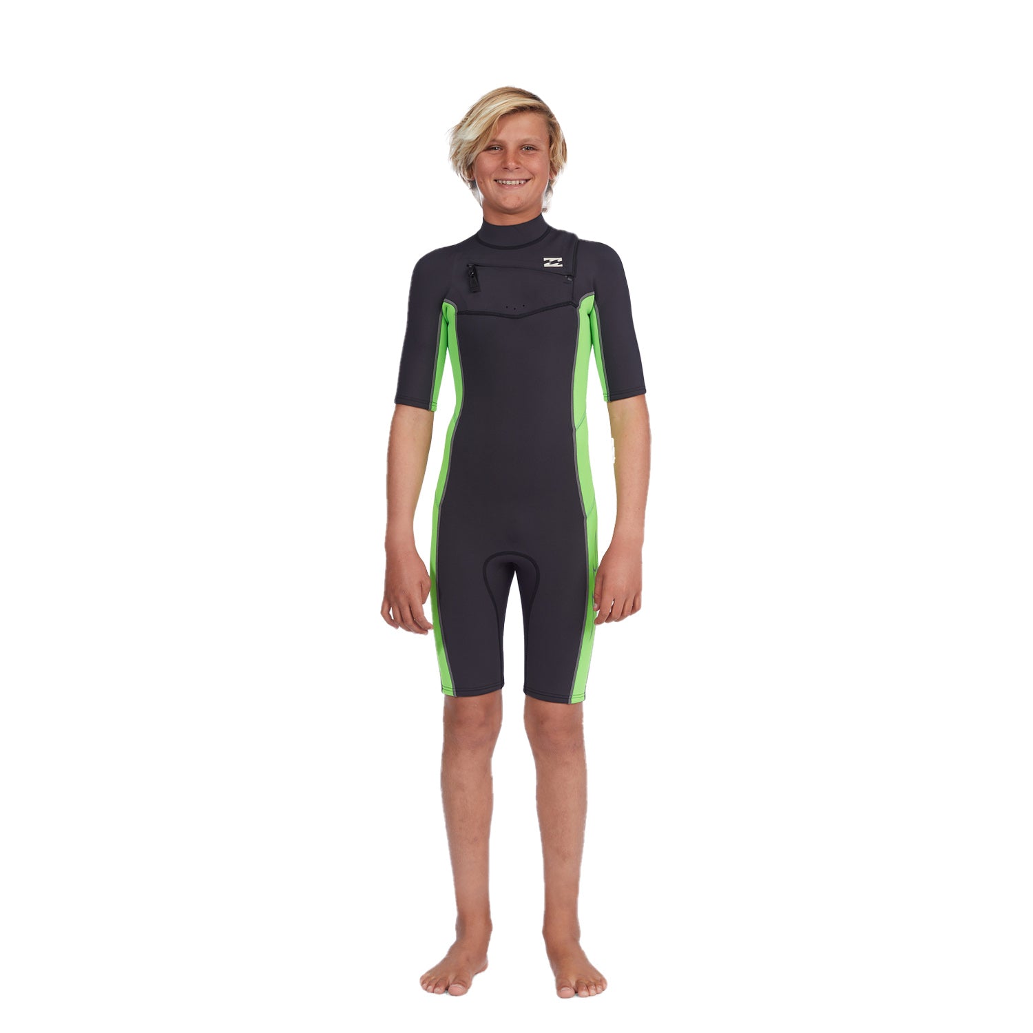 Billabong | Shorty à Manches Courtes Garçon Absolute Front Zip - 2/2mm
