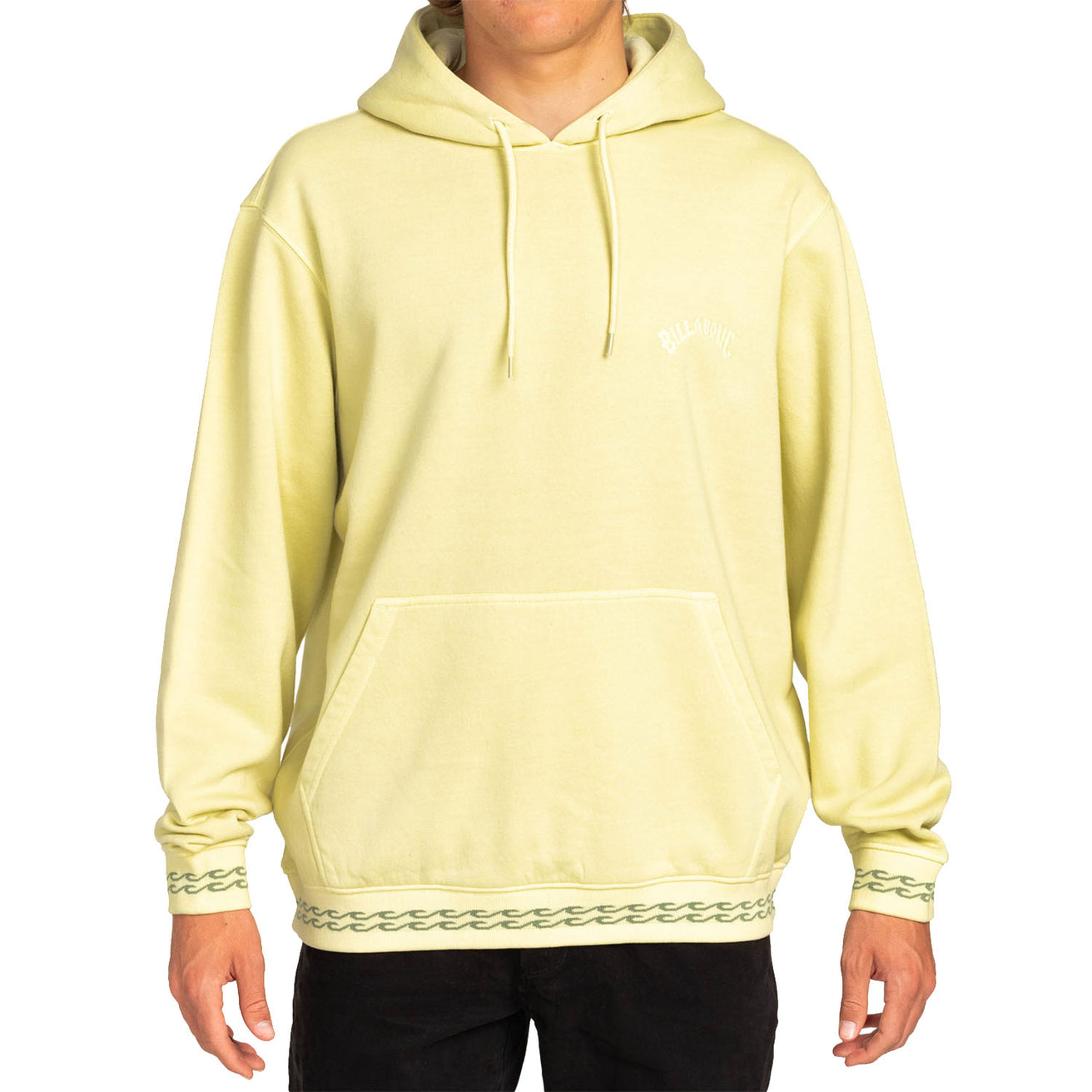 Billabong Wave Washed Hoodie Light Green - Main Image