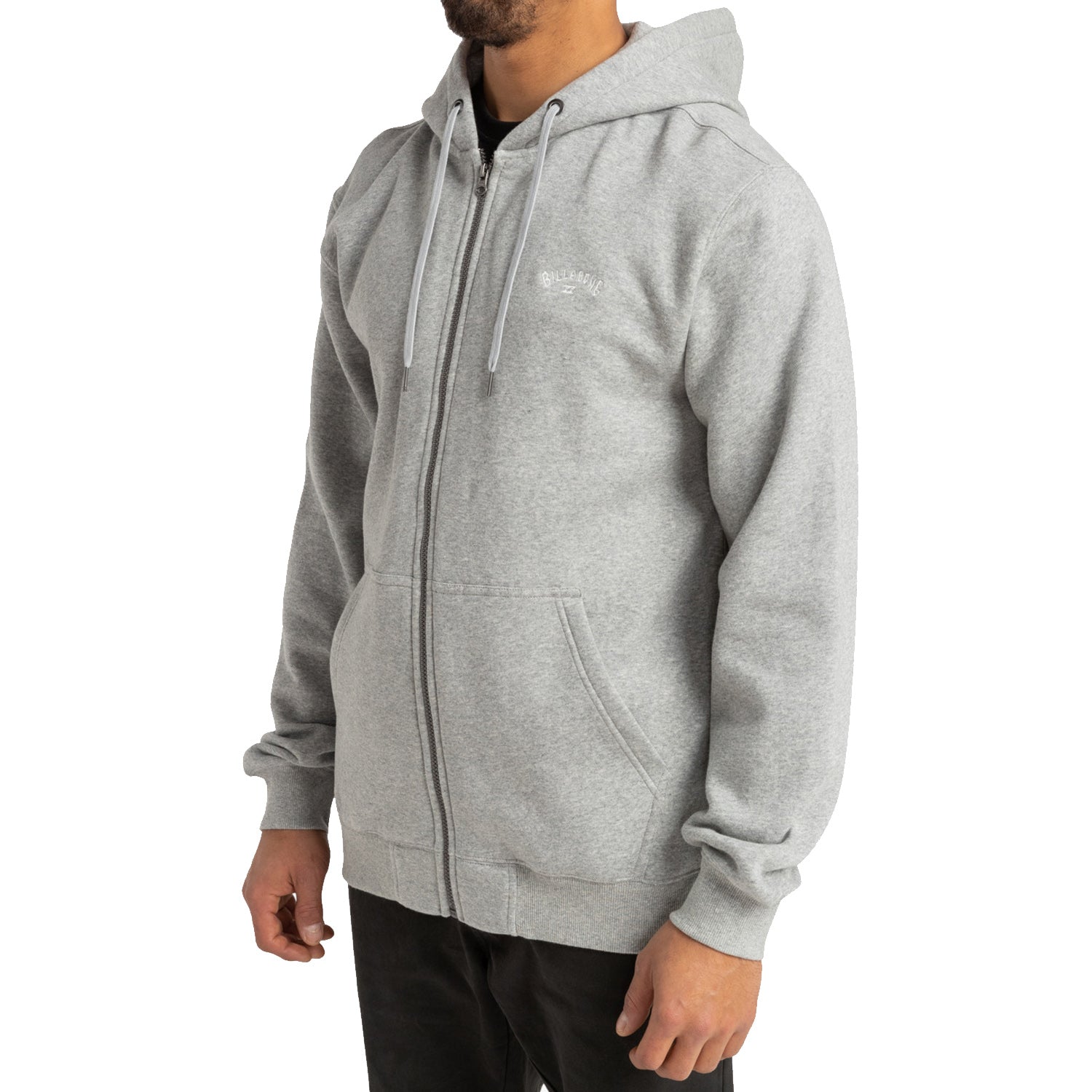 Billabong | Arch Zipped Hoodie - Grey Heather
