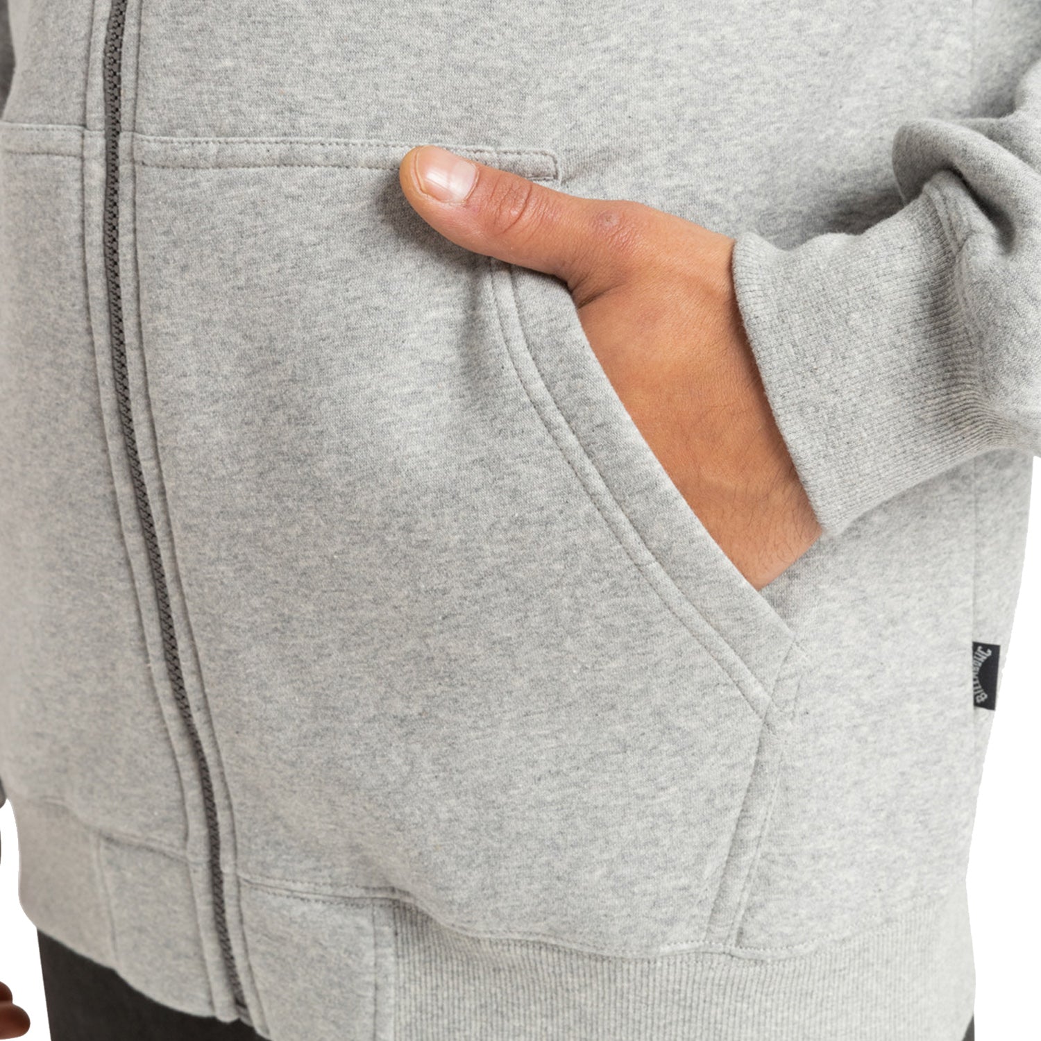 Billabong | Arch Zipped Hoodie - Grey Heather