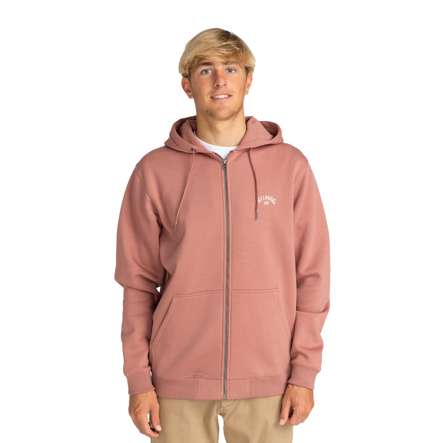 Billabong | Arch Zipped Hoodie - Rosewood