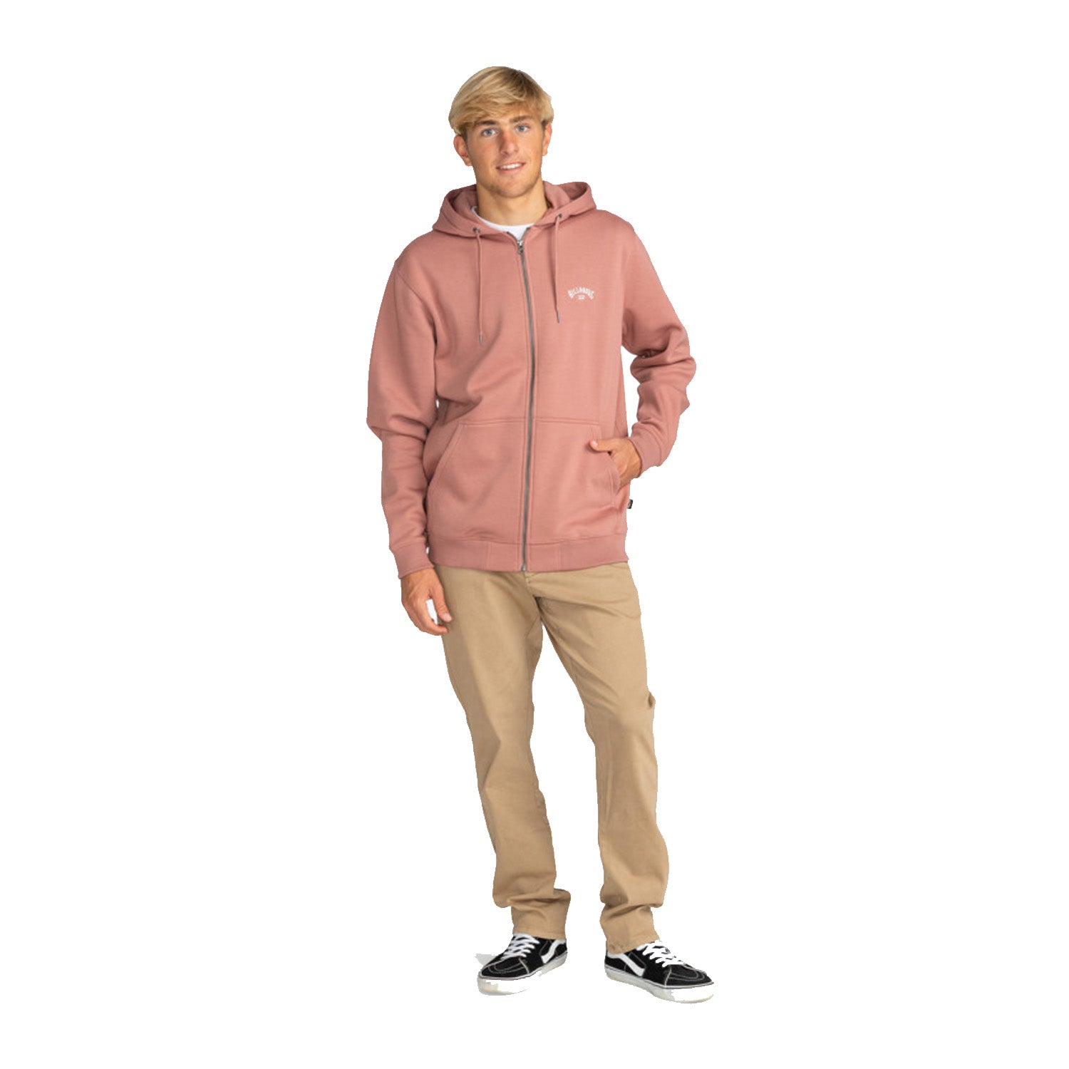 Billabong | Arch Zipped Hoodie - Rosewood