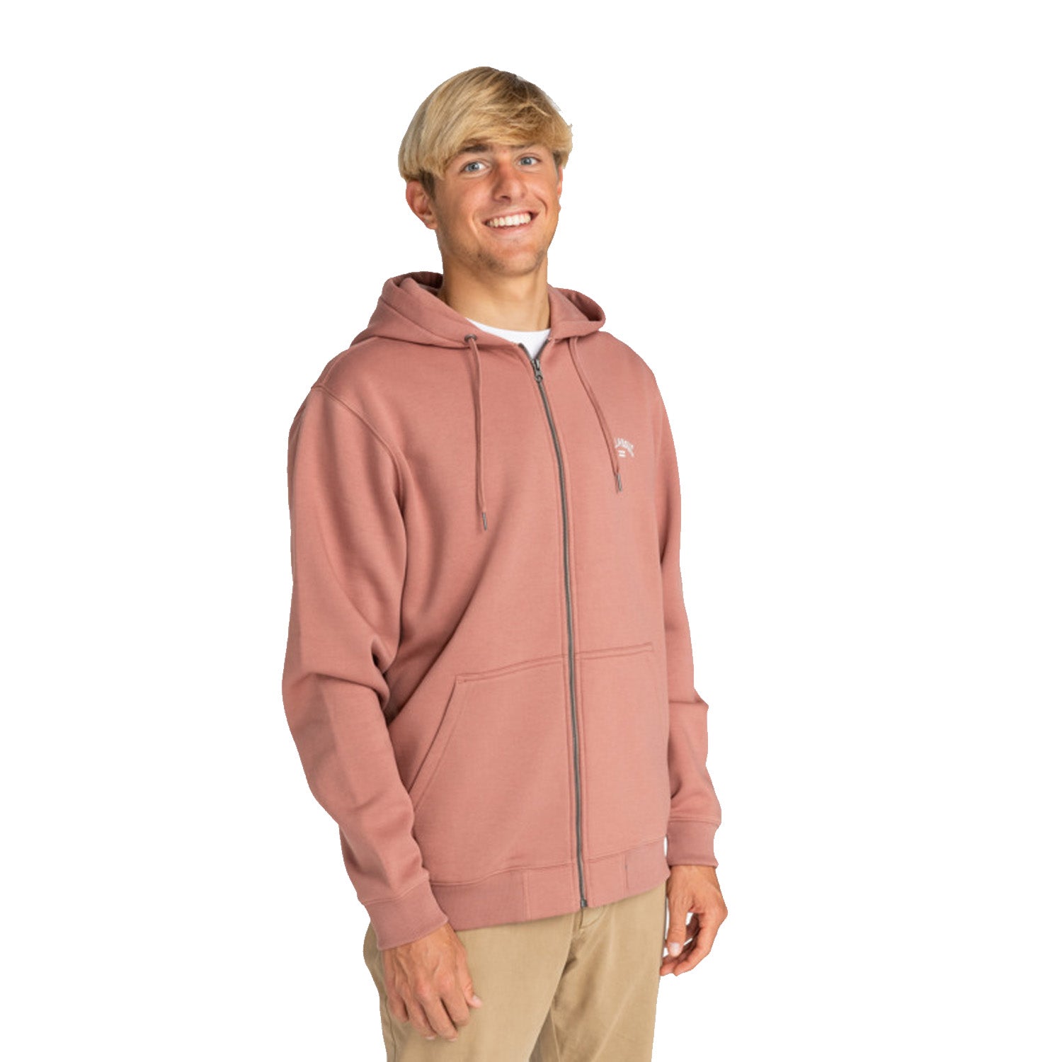 Billabong | Arch Zipped Hoodie - Rosewood