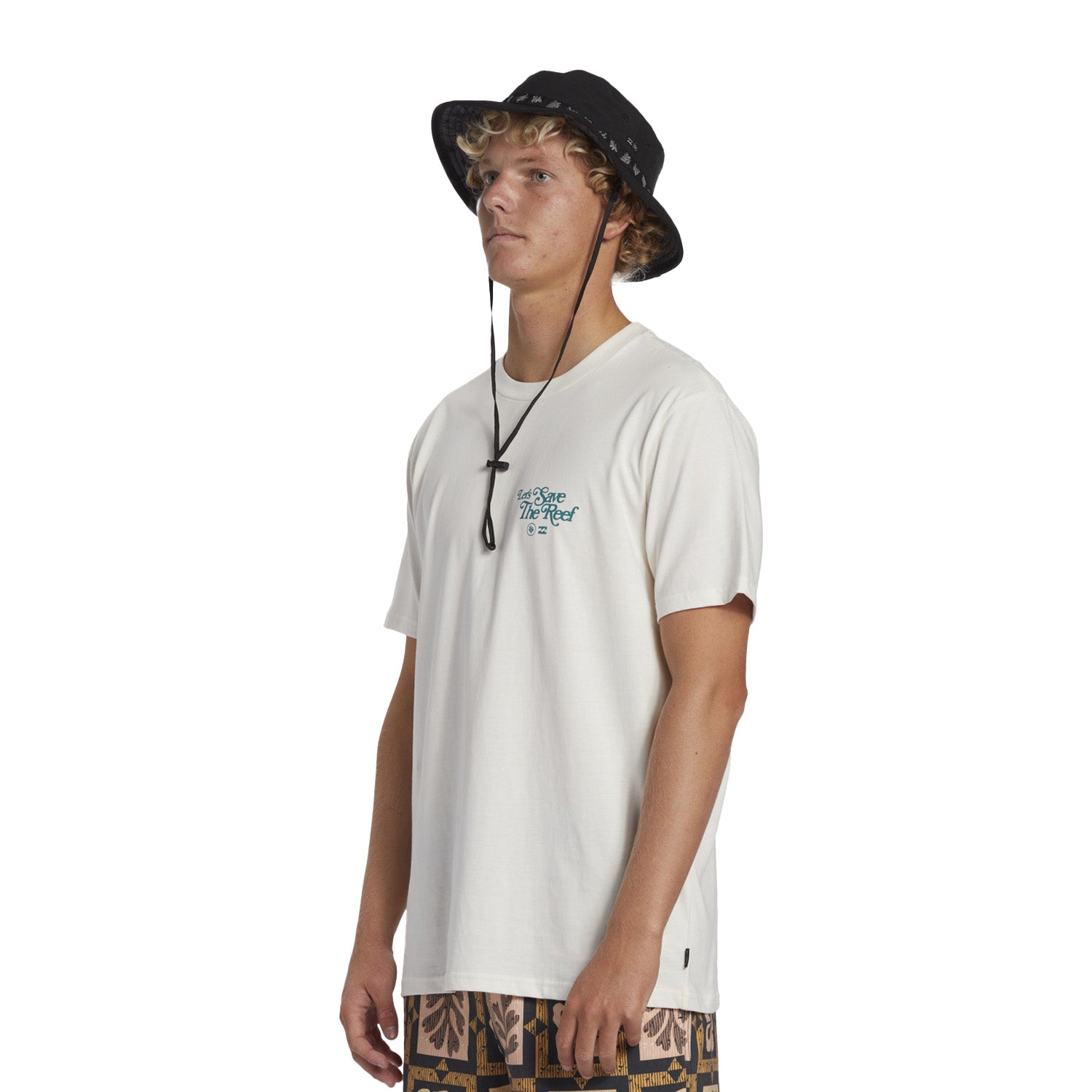 Billabong | Cg Lets Save The Reef Tee Shirt - Off White