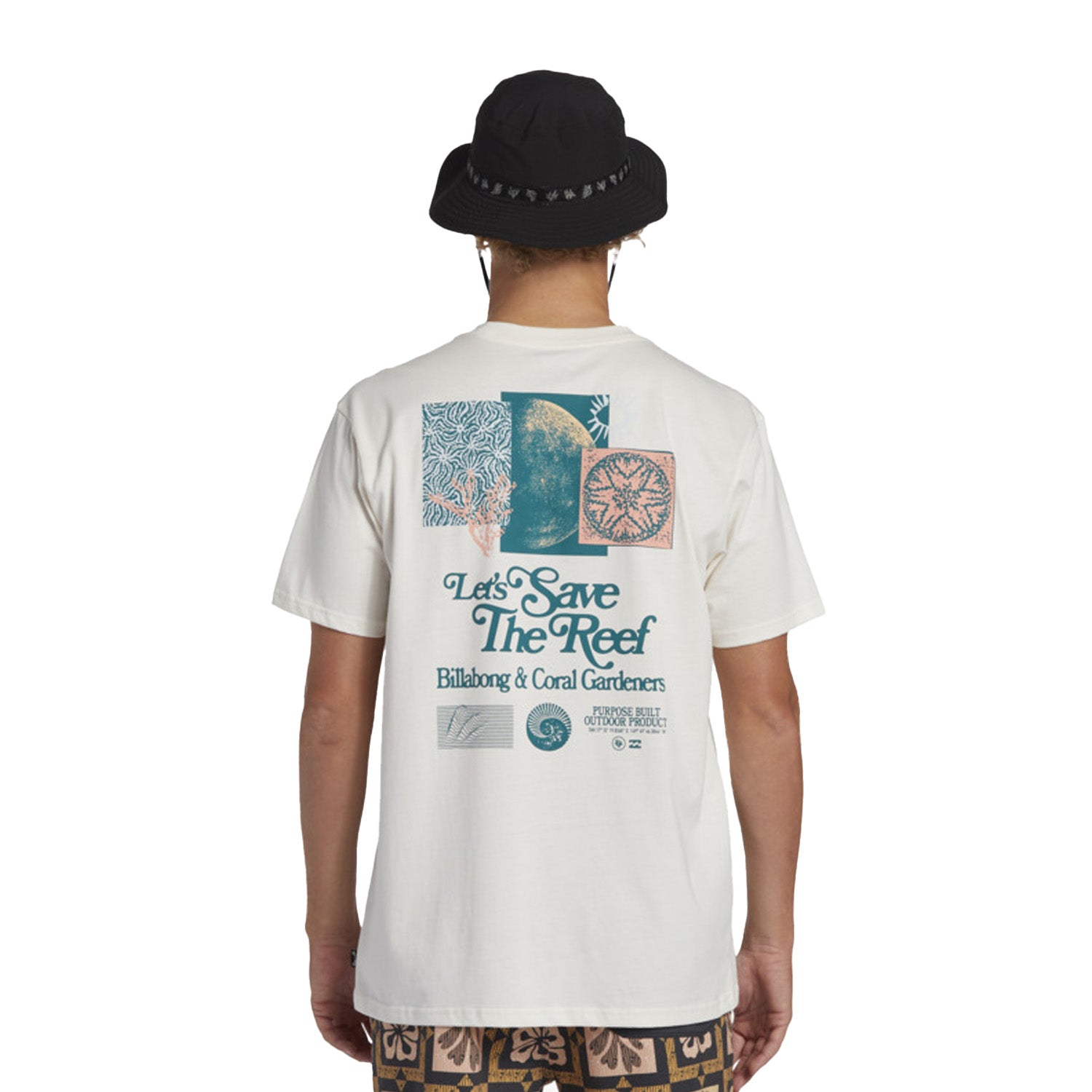 Billabong | Cg Lets Save The Reef Tee Shirt - Off White