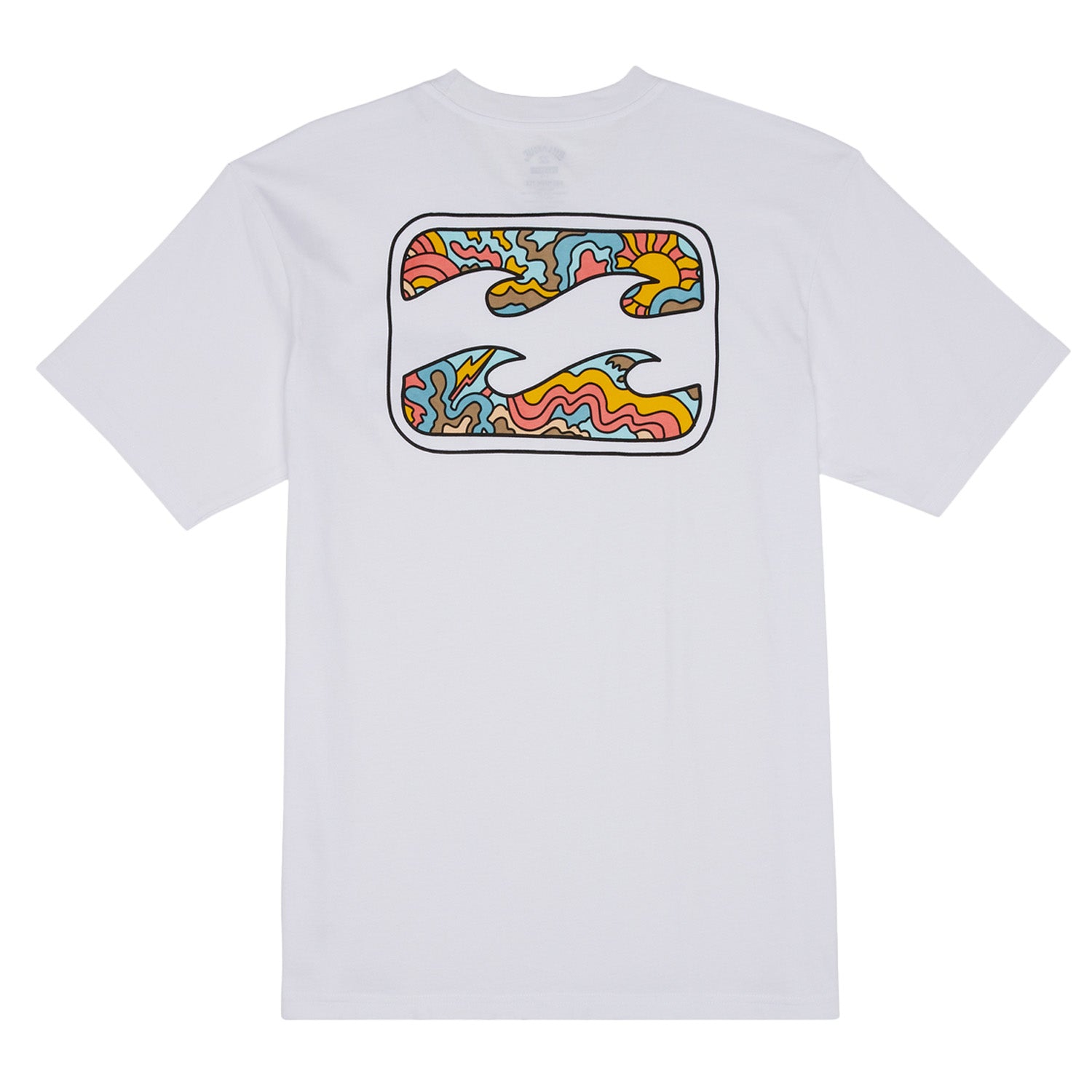 Billabong | Crayon Wave Boys Tee Shirt - White