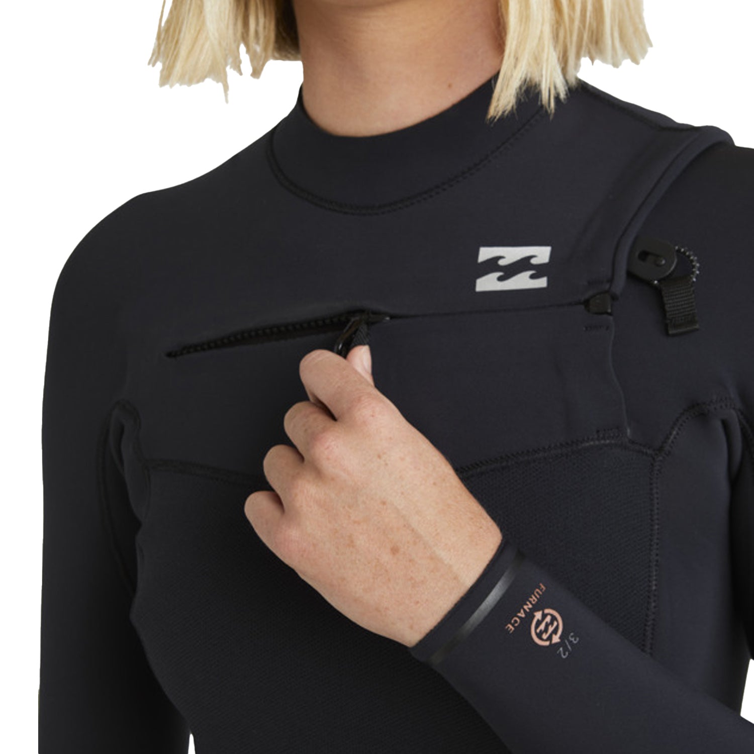 Billabong | Women Furnace Natural Front Zip Full Wetsuit - 4/3mm
