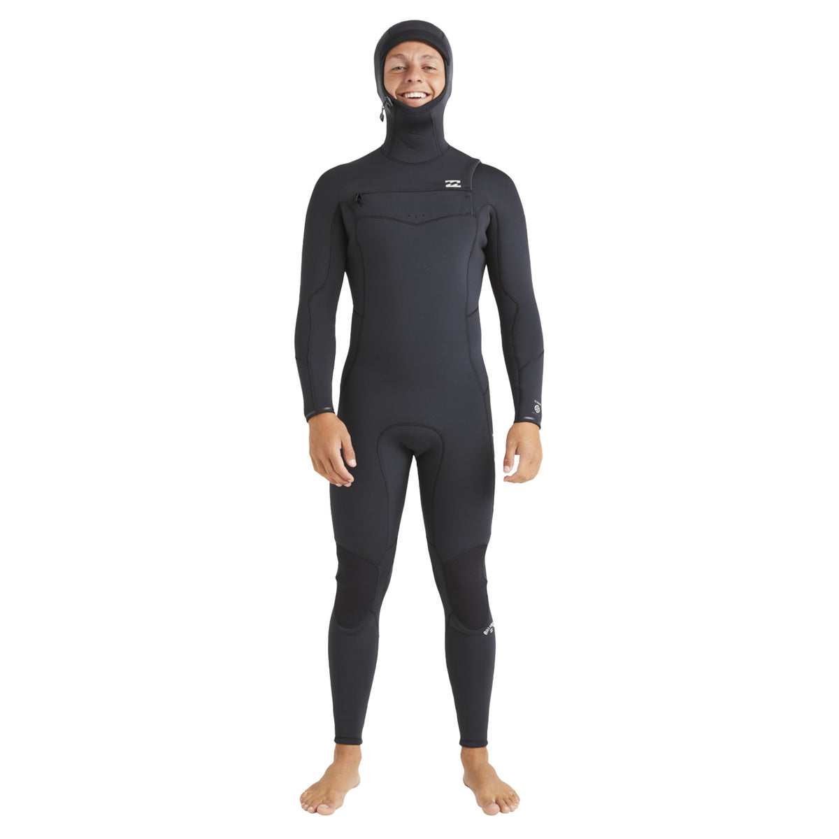 Billabong | Men Absolute Natural Front Zip Hooded Full Wetsuit - 5/4mm
