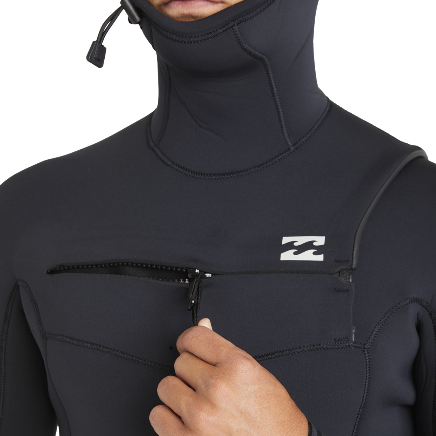 Billabong | Men Absolute Natural Front Zip Hooded Full Wetsuit - 5/4mm