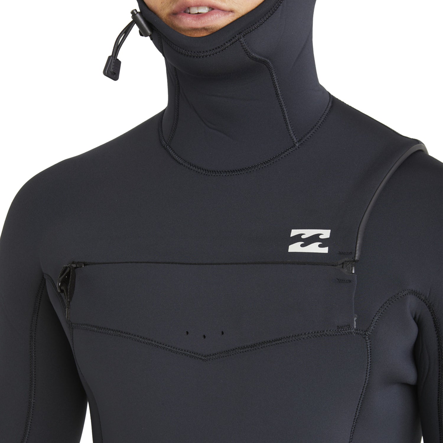 Billabong | Men Absolute Natural Front Zip Hooded Full Wetsuit - 5/4mm