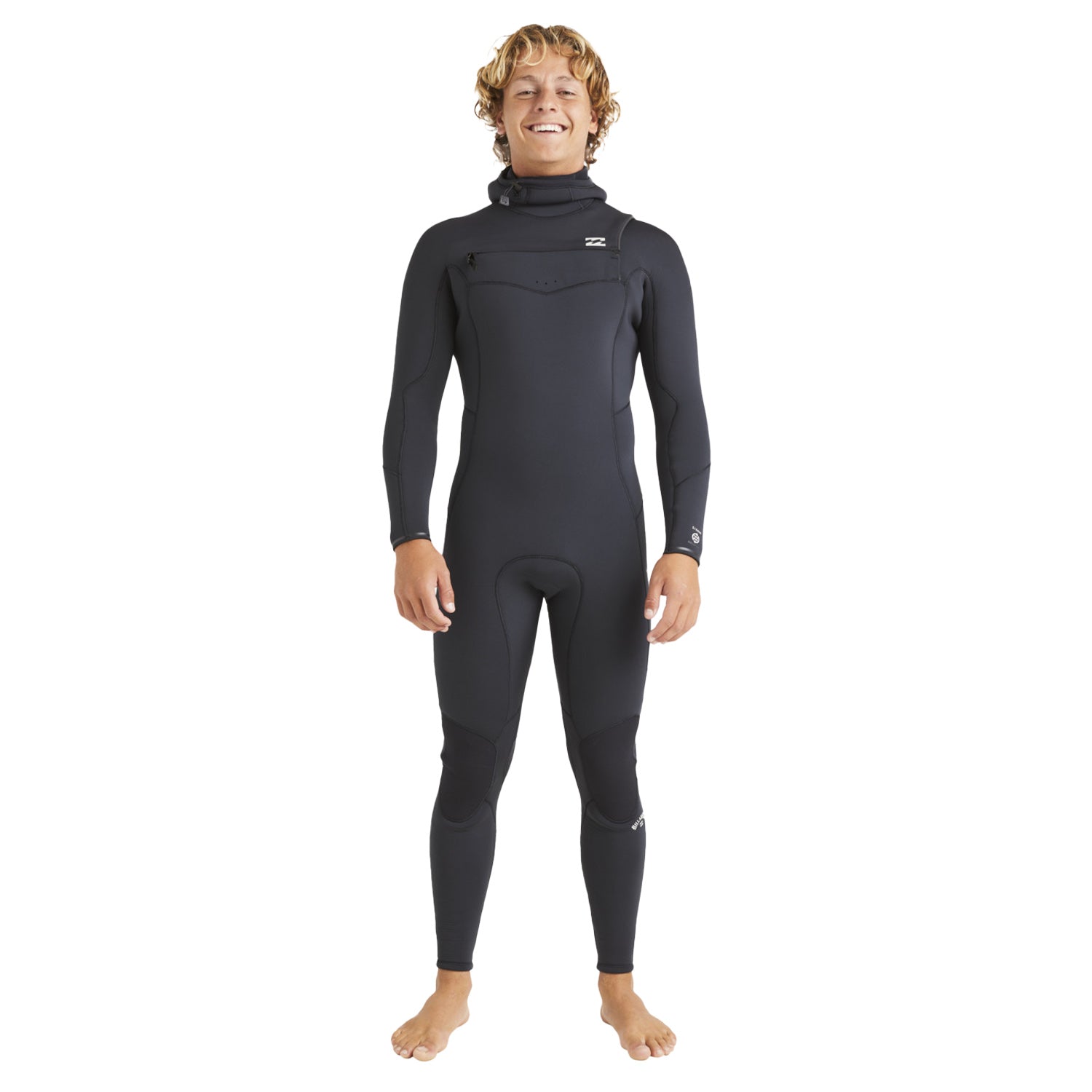 Billabong | Men Absolute Natural Front Zip Hooded Full Wetsuit - 5/4mm