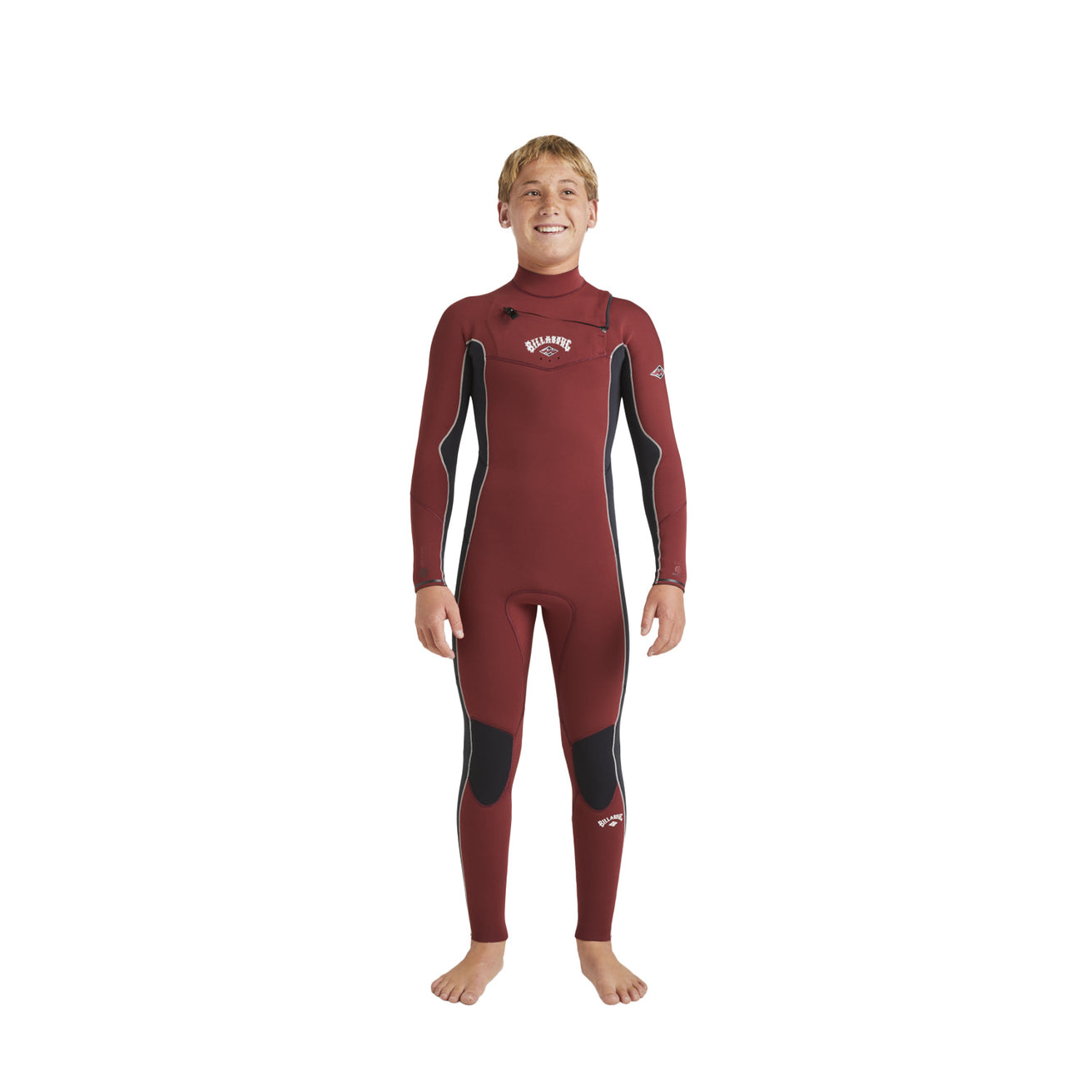 Billabong | Boy's 5/4 mm Absolute Natural Chest Zip Wetsuit