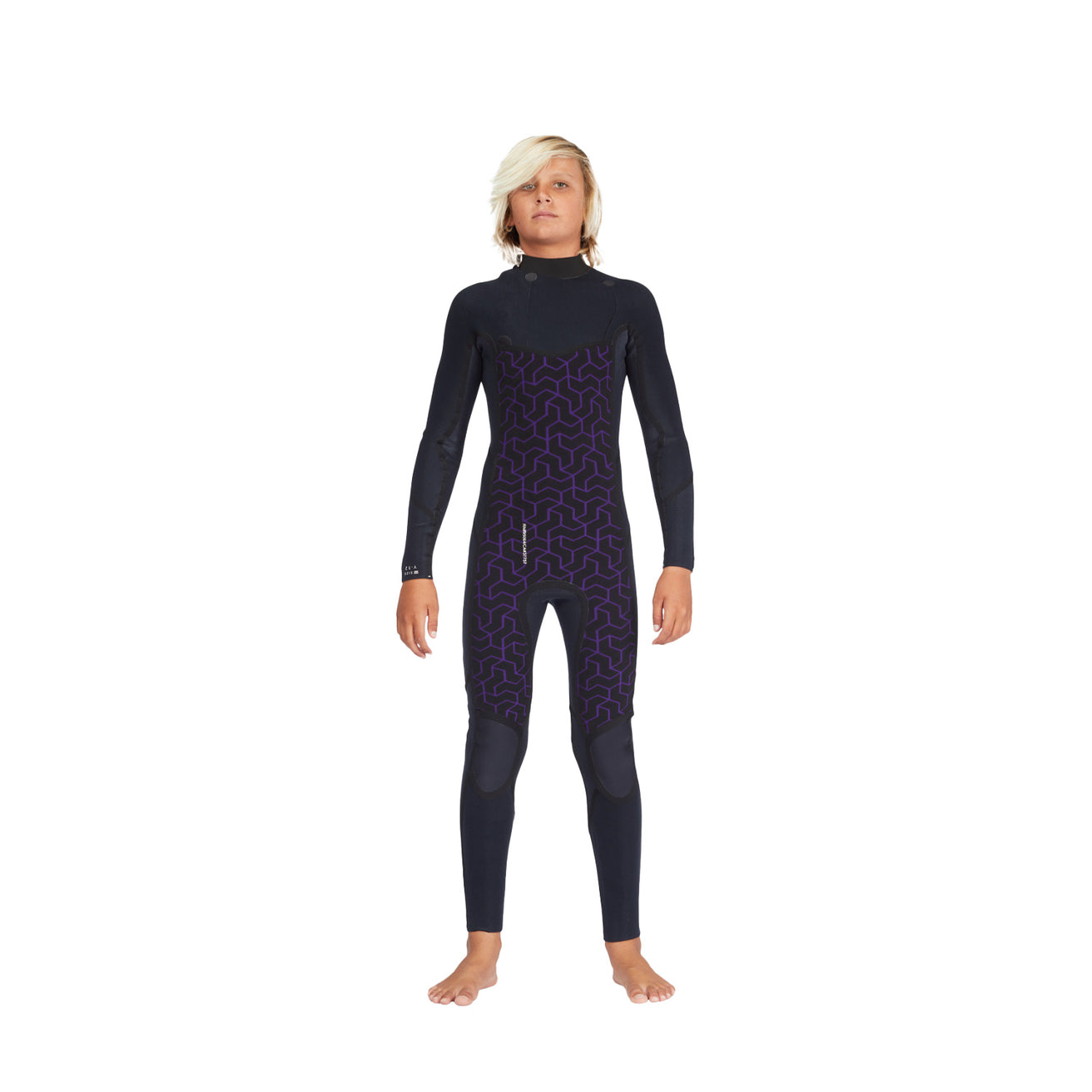 Billabong | Boy's 5/4 mm Absolute Natural Chest Zip Wetsuit