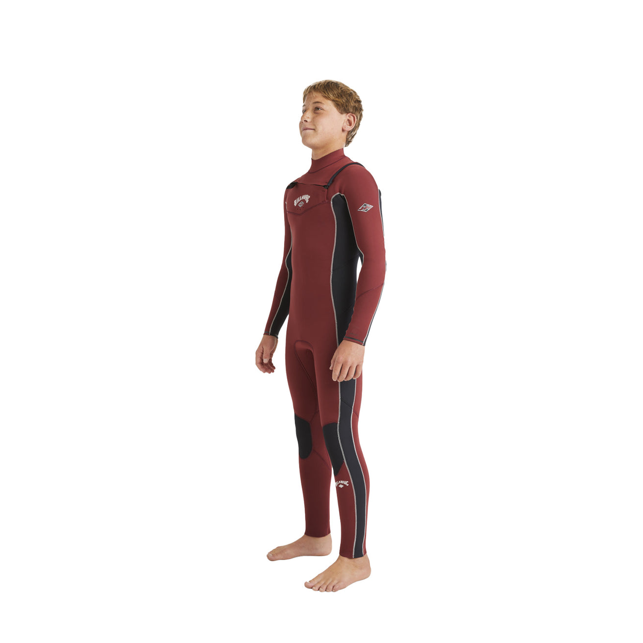 Billabong | Boy's 5/4 mm Absolute Natural Chest Zip Wetsuit