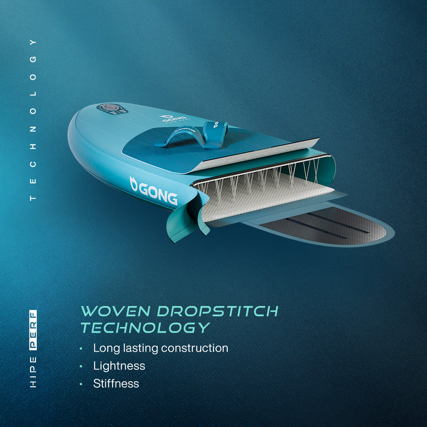 GONG | Wing foil Board Inflatable HIPE Perf 5'10 G1