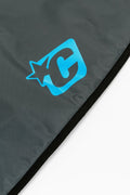 Creatures | Lite Shortboard Charcoal Cyan