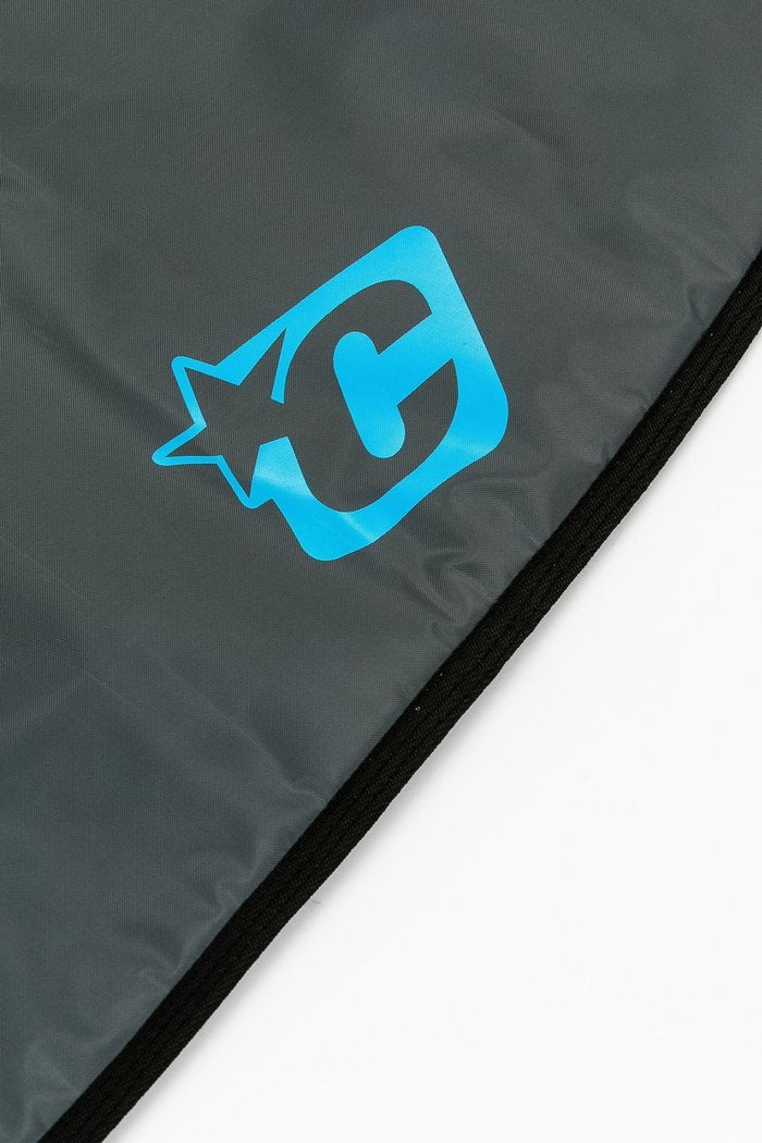 Creatures | Lite Shortboard Charcoal Cyan