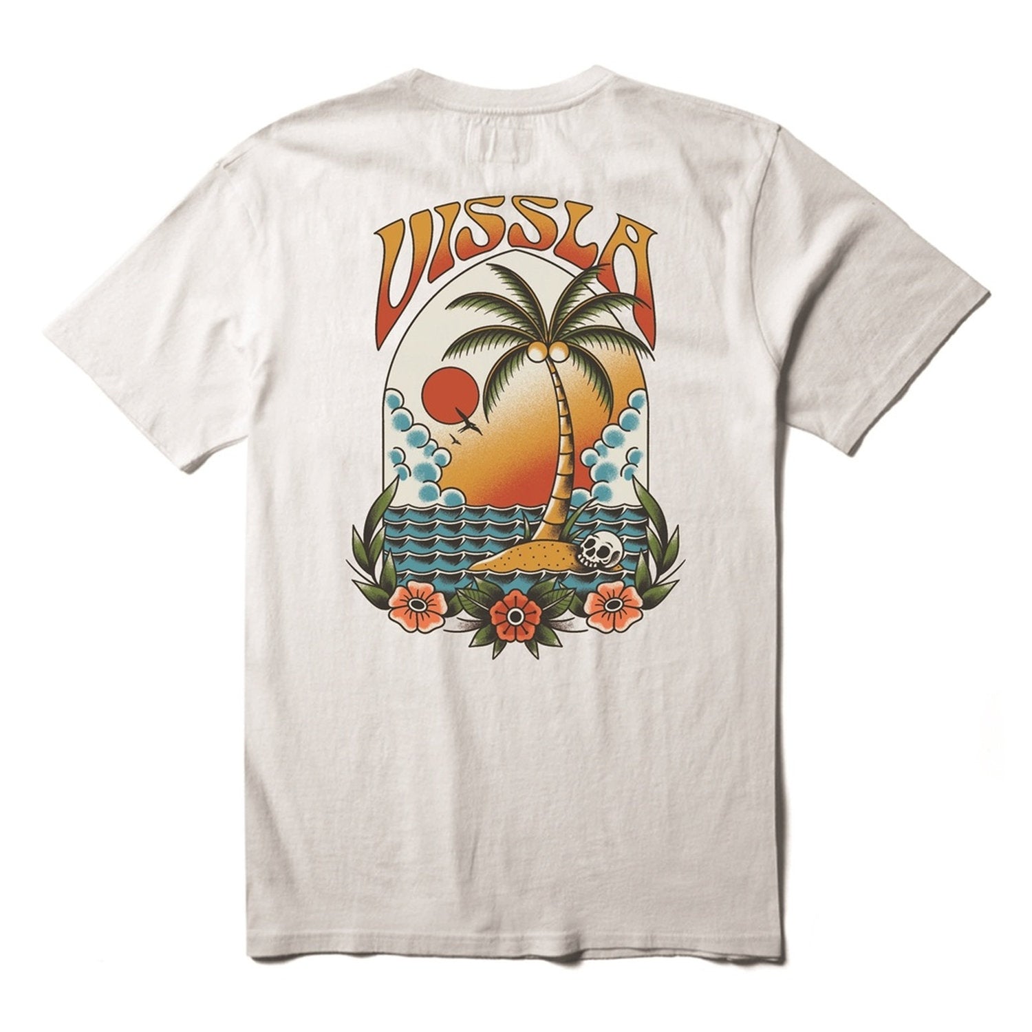 Vissla | T-Shirt à Manches Courtes Homme Marooned