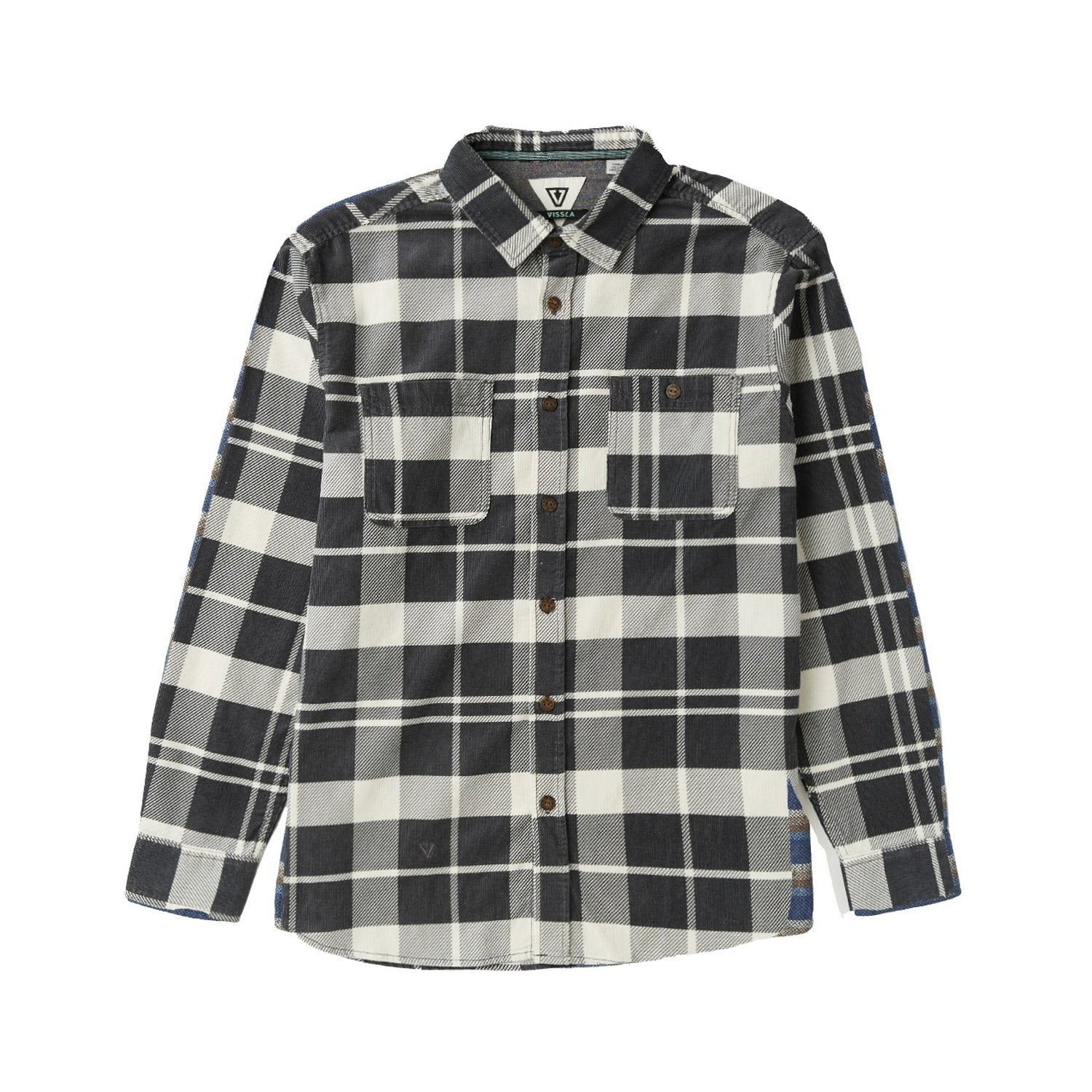 Vissla | Men Rails Cord Printed Eco LS Long Sleeve Shirt
