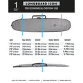 Creatures of Leisure | Longboard Icon Lite Boardbag