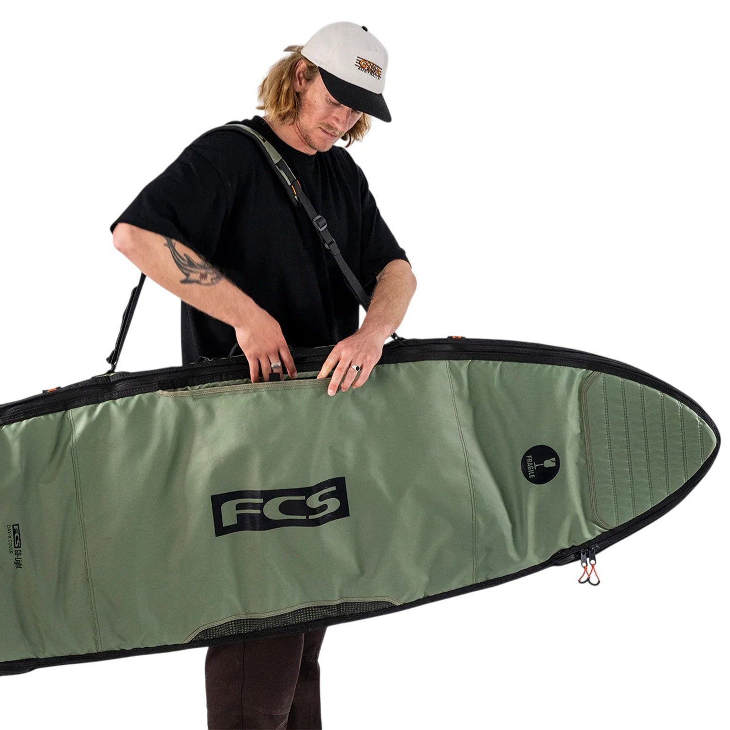 FCS | Boardbag Mid Length Cover Day X