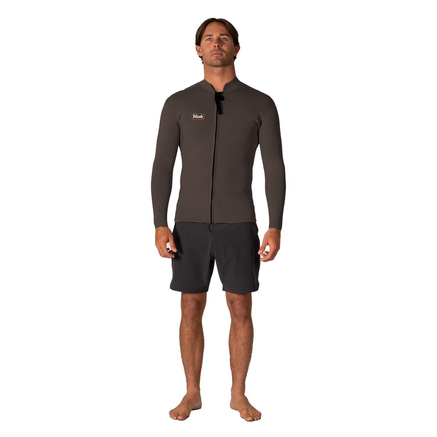 Vissla | Men Solid Sets Front Zip Long Sleeves Neoprene Top - 2mm