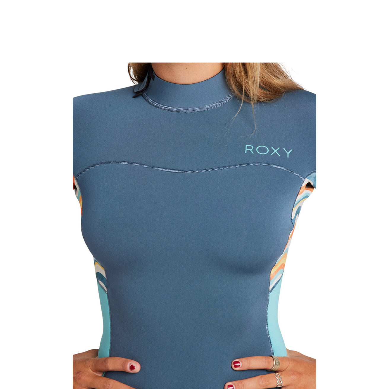 Roxy | 2mm Swell Series Springsuit Shorty Back Zip