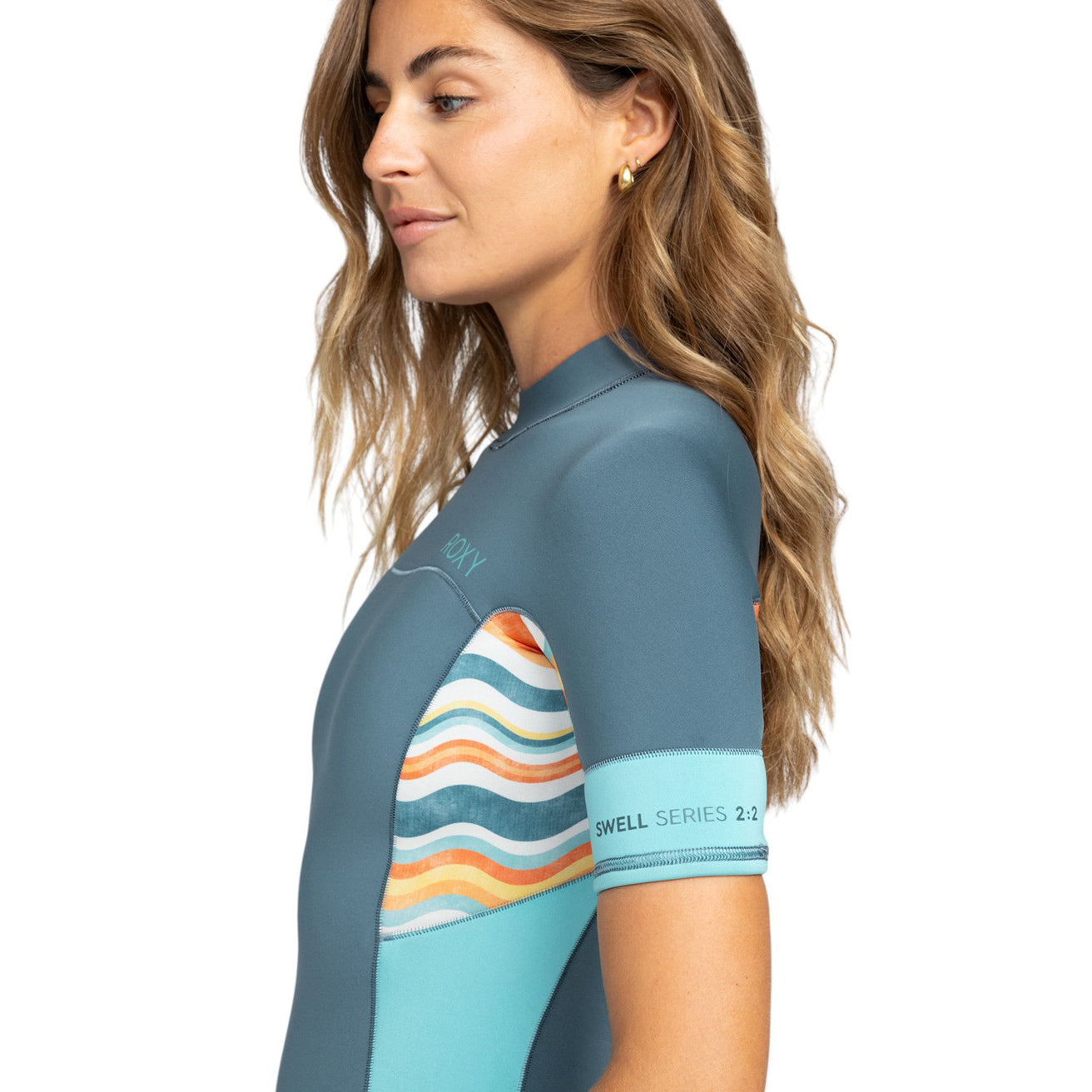 Roxy | 2mm Swell Series Springsuit Shorty Back Zip