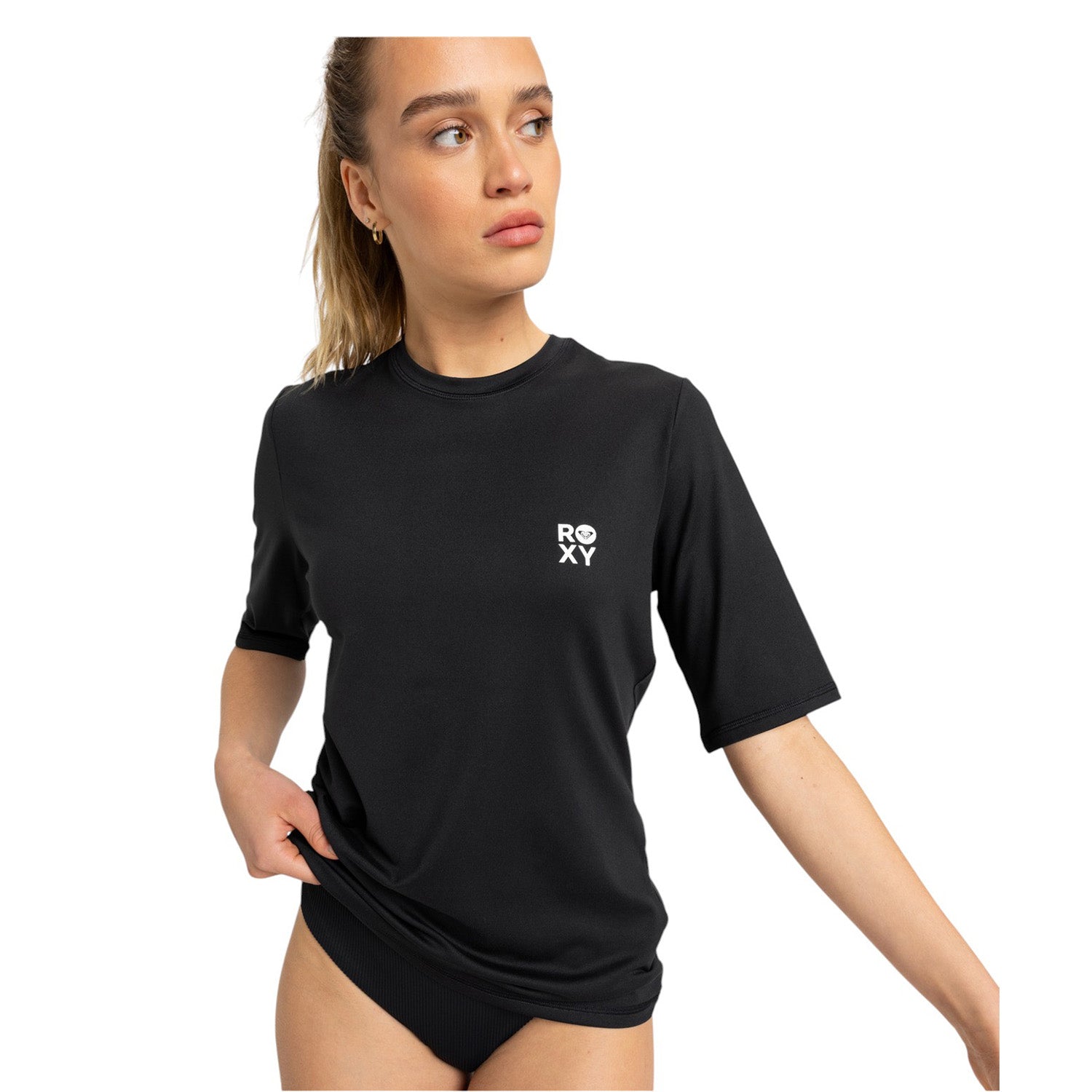 Roxy | Lycra Manches Courtes Femme Happy Waves
