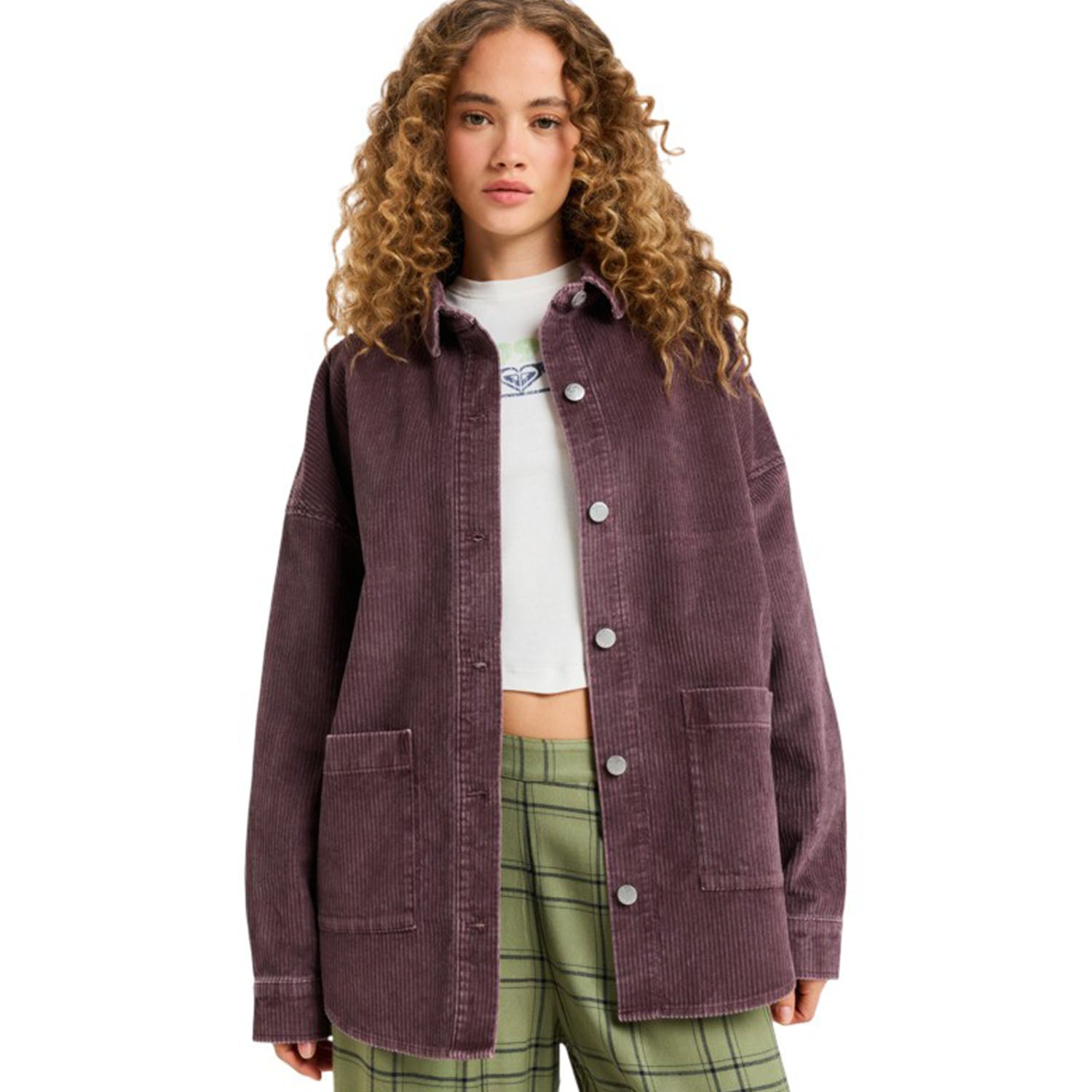 Roxy | Chemise en Velours Côtelé Femme Kick Back Washed
