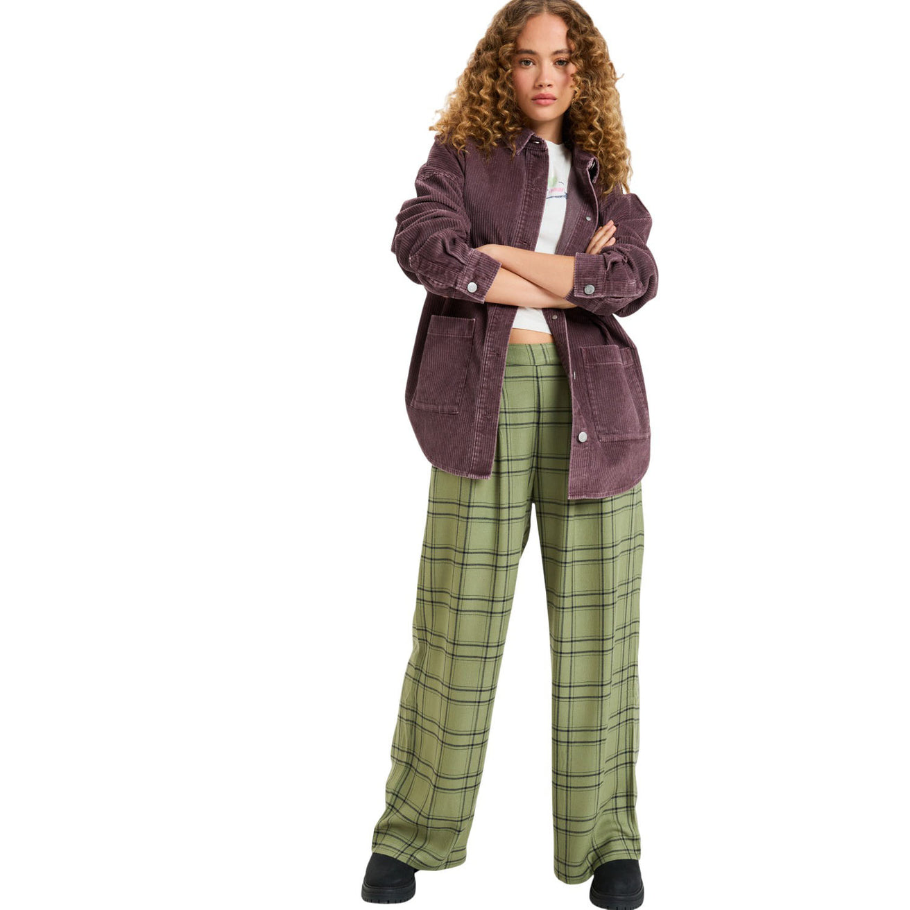 Roxy | Kick Back Washed Cord Overshirt
