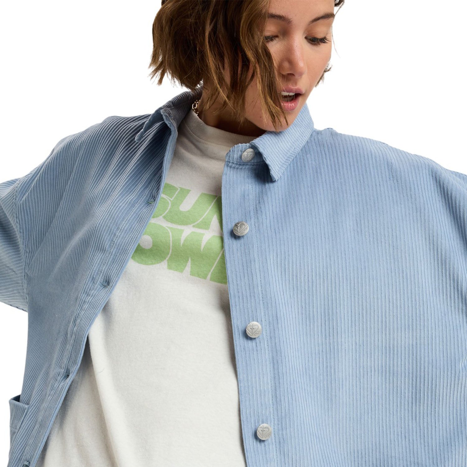 Roxy | Kick Back Washed Cord Overshirt