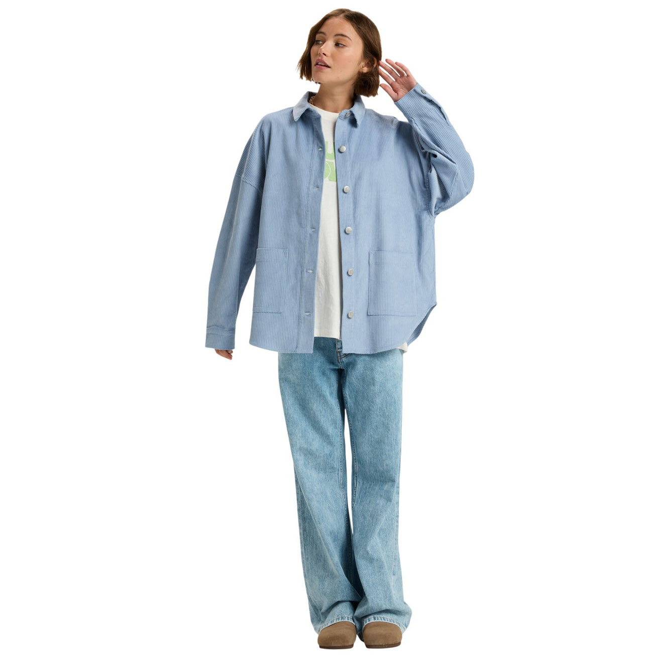 Roxy | Kick Back Washed Cord Overshirt