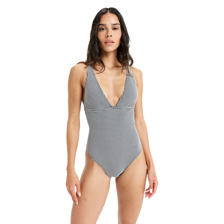 Roxy | Gingham one-piece swimsuit