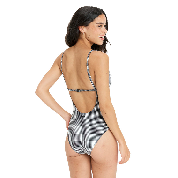 Roxy | Gingham one-piece swimsuit