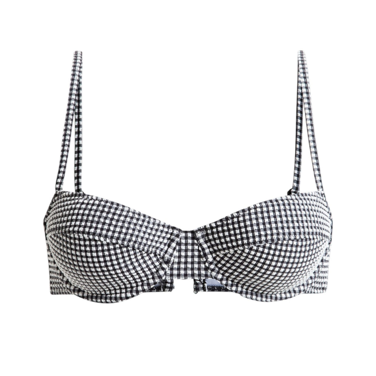 Roxy | Gingham Underwire Bikini Top