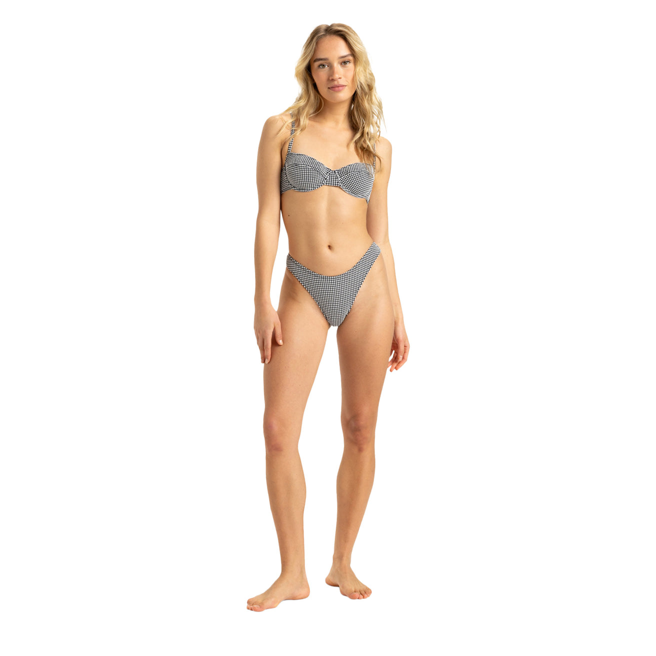 Roxy | Gingham bikini bottom
