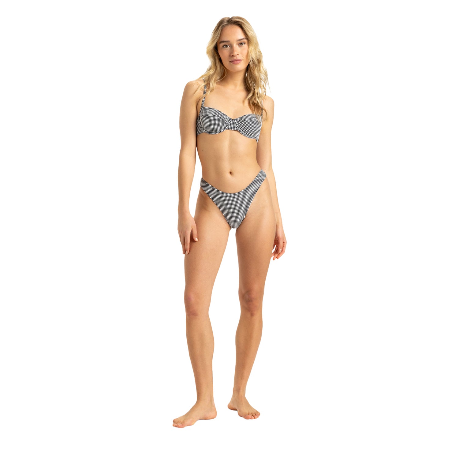 Roxy | Gingham bikini bottom