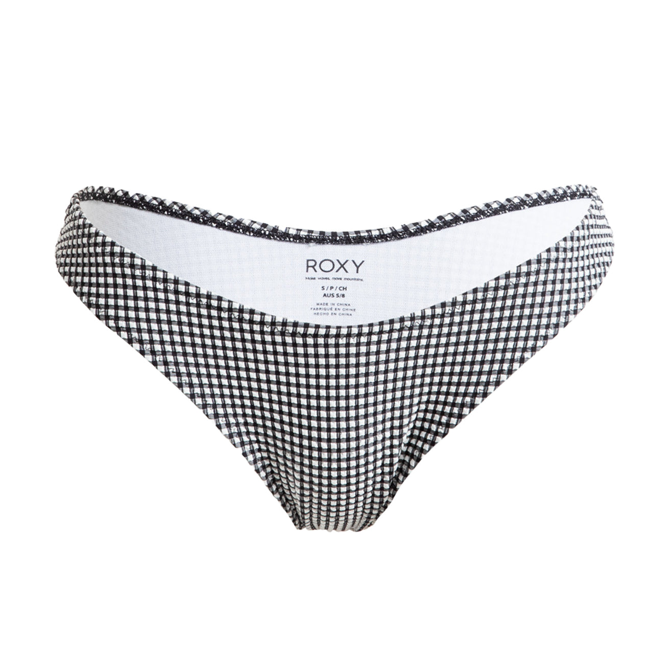 Roxy | Gingham bikini bottom